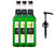 Lot de 3 Sirops Pomme Verte - Bouteille Plastique - 3x1L + Pompe doseuse - 1883 ROUTIN image