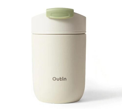 Mug isotherme de voyage Sand White -35 cl - OUTIN