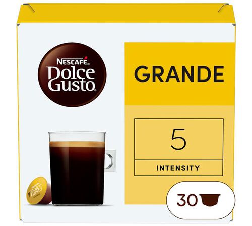 30 capsule Grande - Nescaf&eacute;* DOLCE GUSTO*