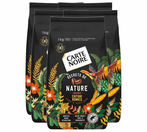 5 kg - Caf&eacute; en grain - Secret de Nature Catuai - CARTE NOIRE