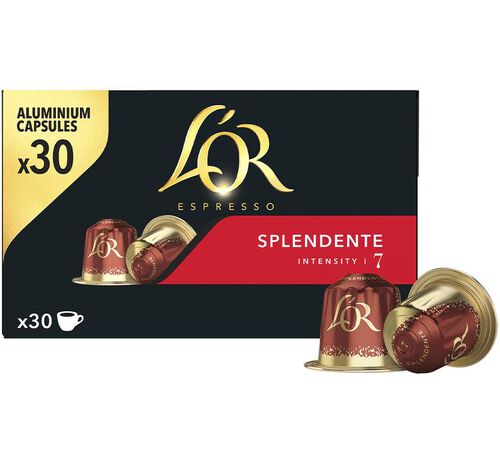 30 capsules compatibles Nespresso* Original Splendente - L'OR ESPRESSO