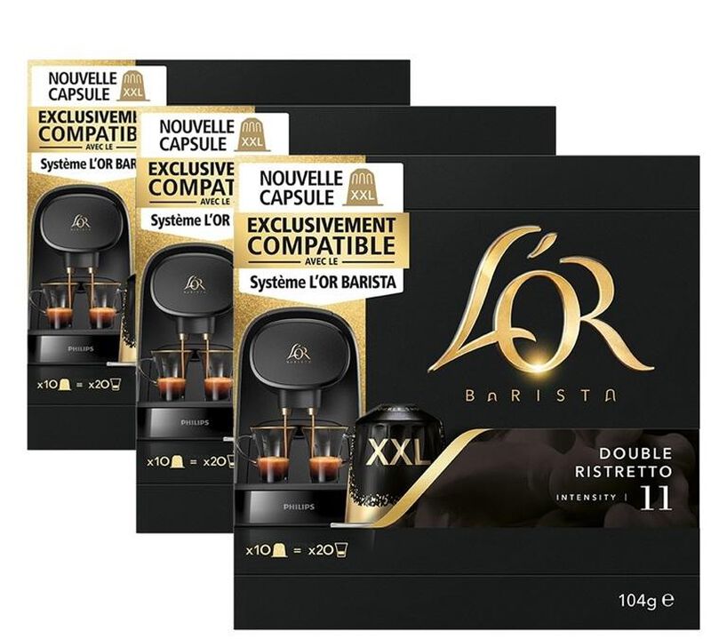 L'Or Barista XXL - Double Ristretto - 3x 10 capsules image number 0