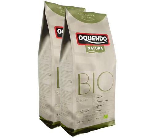 2 x 1 kg - Caf&eacute; en grain - 100% Arabica Bio - OQUENDO
