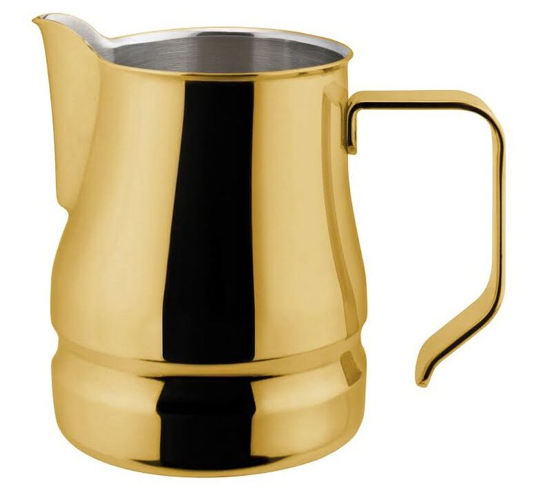 ILSA Cappuccino Evolution Milk Jug Gold - 35cl image number 0