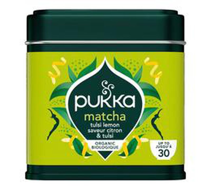 Tee Matcha Tulsi Zitrone Bio - 30 g - PUKKA image number 0