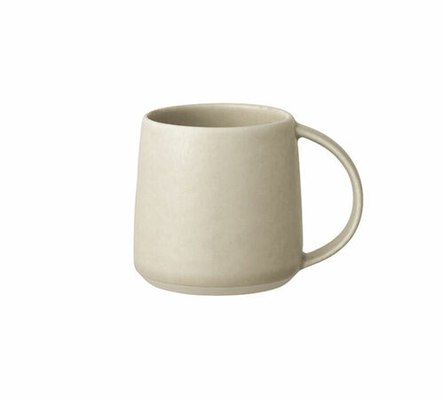 Kinto Mug Ripple Beige in Porcelain - 250ml