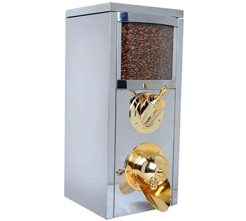 Silo &agrave; caf&eacute; KBN102 en inox (nouveau design) - 5 kg - Kuban Coffee image number 0