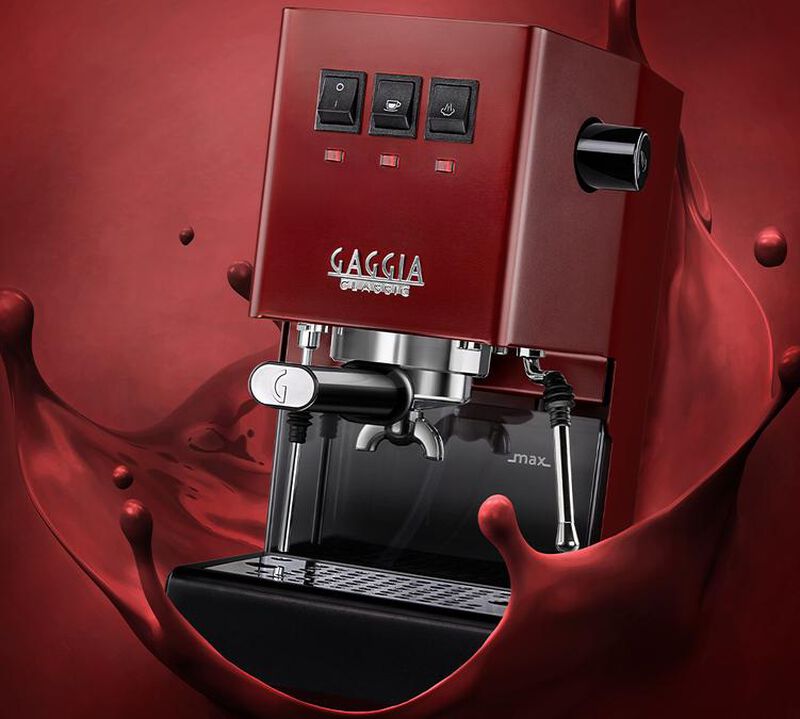 Gaggia Classic Macchina Espresso E24 Rossa image number 1