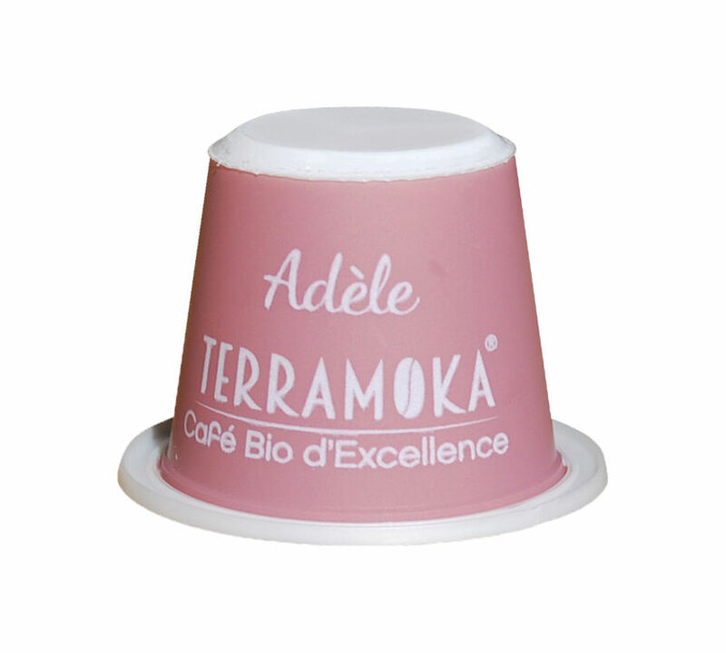 60 Nespresso* Original Compatible Compostable Capsules Melle AdEle &ndash; TERRAMOKA image number 1