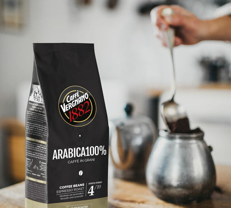 Caff&egrave; Vergnano Coffee Beans 100% Arabica - 250g image number 3