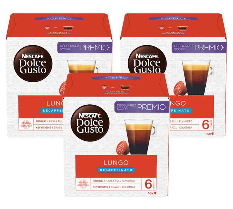 48 Decaffeinato Lungo Kapseln &ndash;Nescafe* Dolce Gusto* image number 0