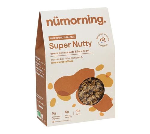 Granola Super Nutty Bio - 300 g - N&Uuml;MORNING