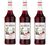 Lot de 3 Sirops Monin - Grenadine - 3 x 1 L image