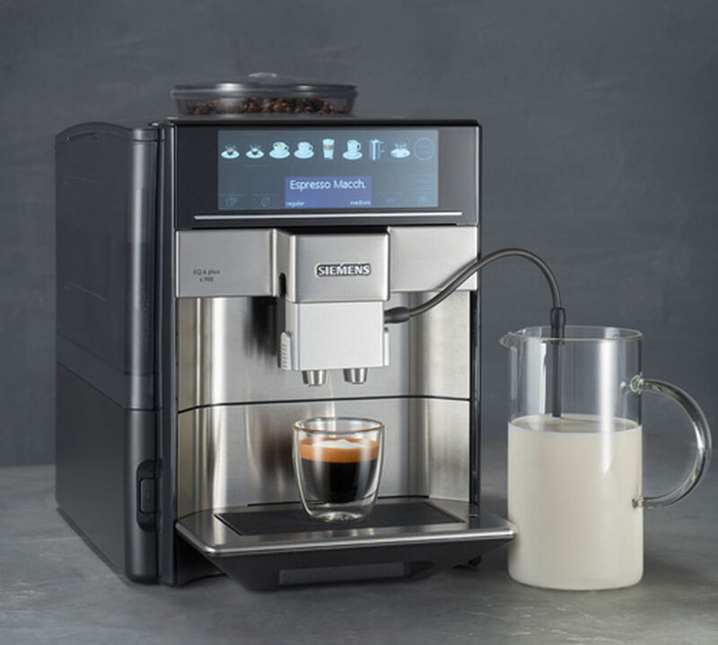 Expresso Broyeur SIEMENS EQ.6+ S700 TE657313RW Inox image number 6