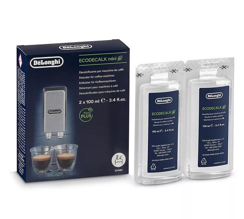 Delonghi EcoDecalk Descaler DLSC200 - 2 x 100ml image number 0