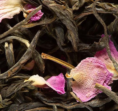 Passion de Fleurs white tea  - 24 Cristal&reg; sachets - Dammann Fr&egrave;res image number 1