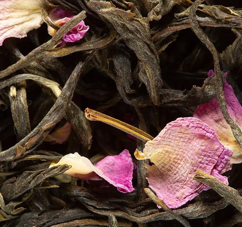 Passion de Fleurs white tea  - 24 Cristal&reg; sachets - Dammann Fr&egrave;res image number 1