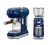 Smeg Siebtr&auml;germaschine Blau + Smeg -Kaffeem&uuml;hle von 1895 Lavazza image