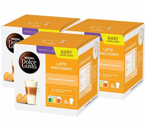 48 Latte Macchiato Kapseln &ndash; Nescafe* Dolce Gusto*