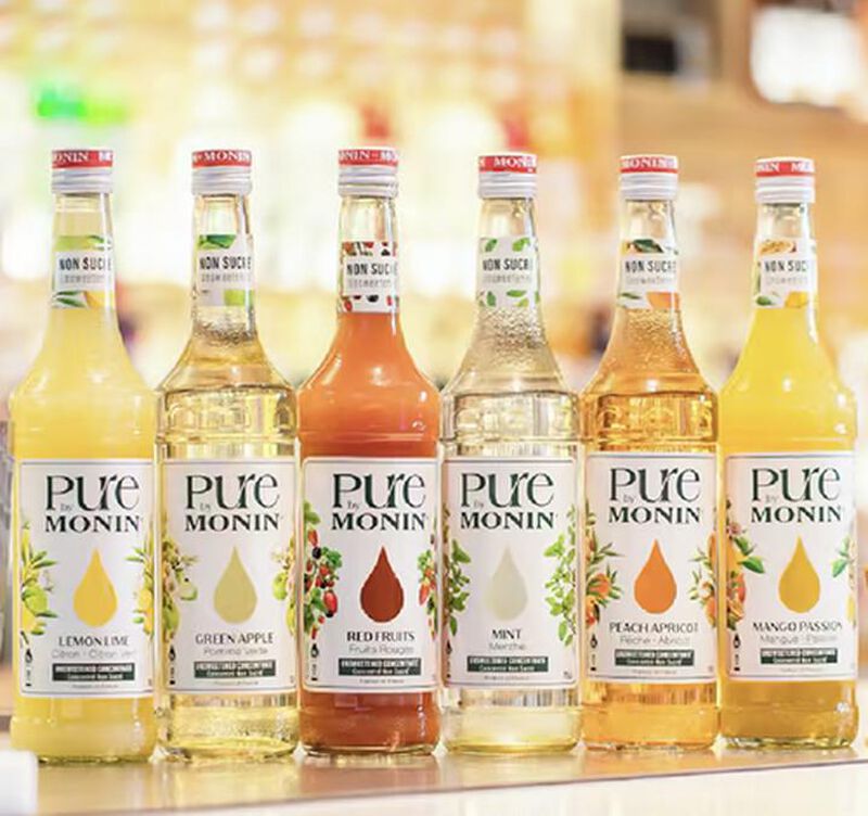 Pure by MONIN - P&ecirc;che et Abricot - 70 cl image number 2
