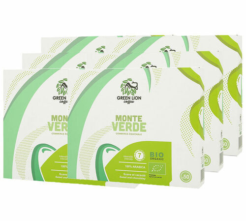 300 capsules compatibles Nespresso* Pro Monte Verde Bio Commerce Equitable &ndash; GREEN LION COFFEE