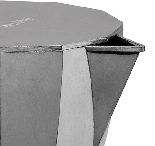 Alessi Moka Coffee Maker designed by Sir David Chipperfield - 3 cups image number 1