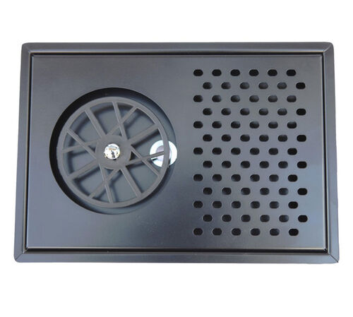 Rince pichet encastrable avec &eacute;gouttoir noir TR107 - The Rinser