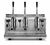 Machine expresso Victoria Arduino Athena Leva 3 groupes Chrome image