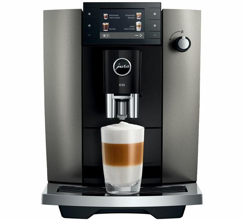 Expresso Broyeur JURA E6 (ED) - Dark Inox image number 0
