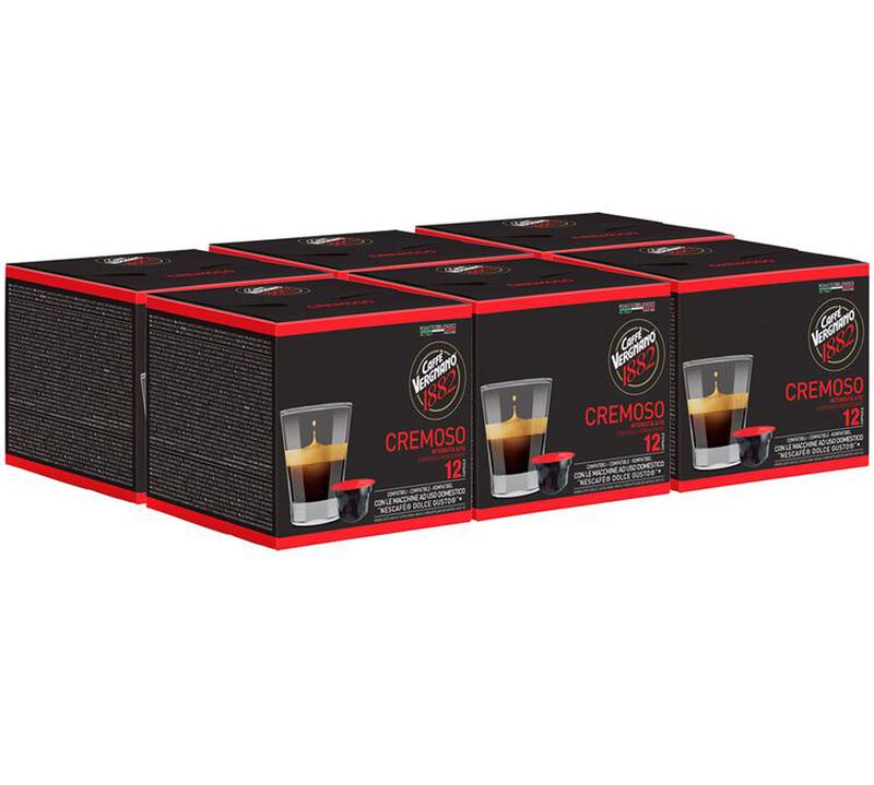 72 Nescaf&eacute;* Dolce Gusto* Compatible Pods Cremoso &ndash; CAFFE VERGNANO image number 0