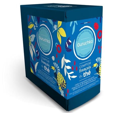 Th&eacute; Noir Guruchka - 20 sachets - COMPTOIR FRAN&Ccedil;AIS DU TH&Eacute;