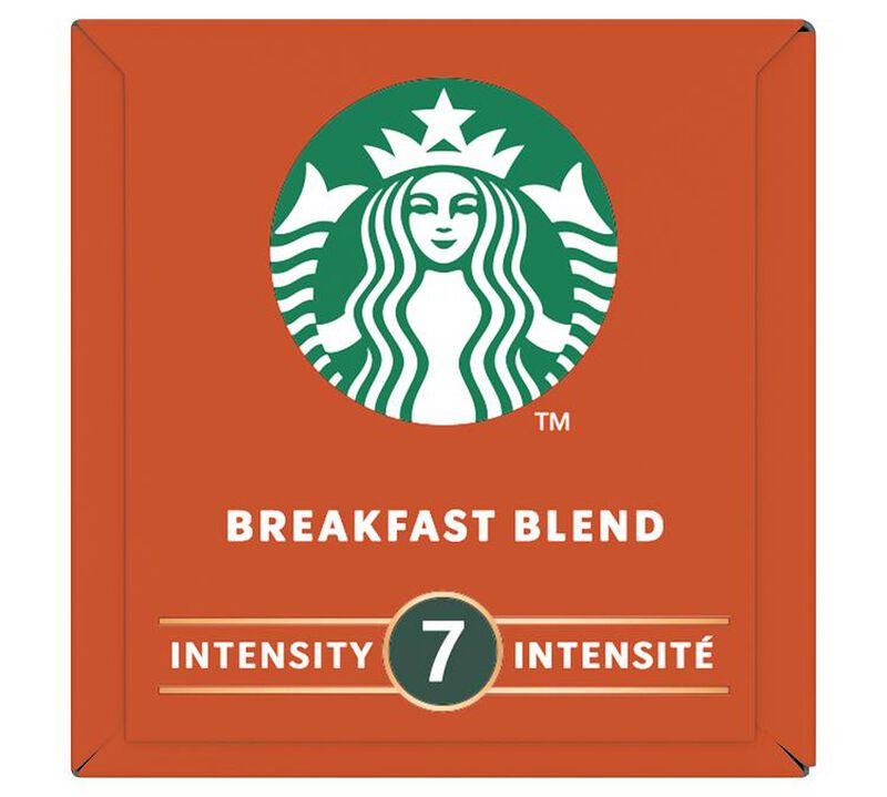 10 Nespresso* Original Compatible Capsules Breakfast Blend &ndash; STARBUCKS image number 2