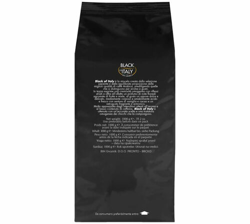 Zicaff&egrave; Coffee Beans Black of Italy 100% Arabica - 1kg image number 2