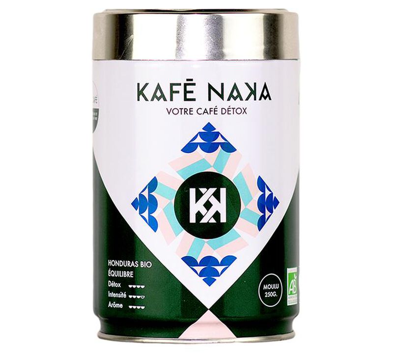 Kaf&eacute; Naka - Caff&egrave; macinato - Detox Bio Honduras - Barattolo da 250 g image number 0