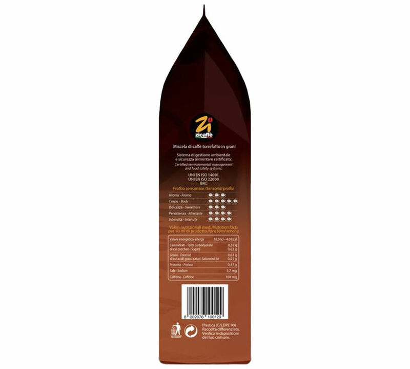 Zicaff&egrave; Linea Bruna coffee beans 1kg image number 3