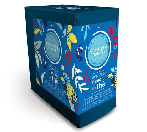 Th&eacute; Noir Christophe Colomb - 20 sachets - COMPTOIR FRAN&Ccedil;AIS DU TH&Eacute;