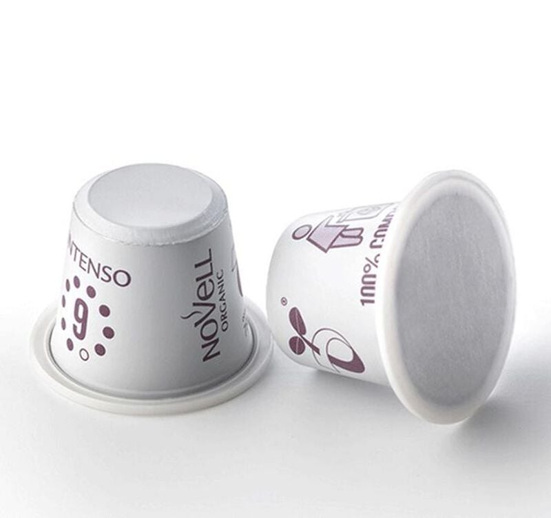 Novell Organic Coffee Pods Intenso Compostable Capsules x 50 image number 1