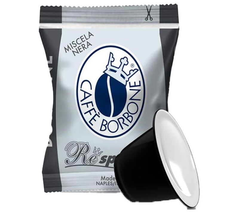 200 capsule compatibili Nespresso* Original - Caff&eacute; Borbone Respresso Miscela Nera image number 2