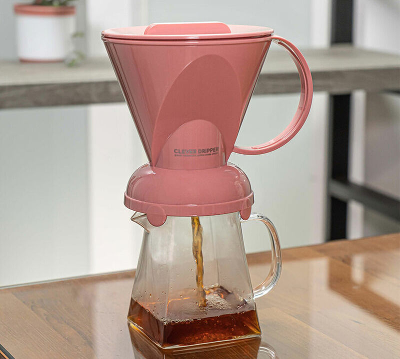 Clever Dripper Start/Stop in Pink - 4 cups image number 3