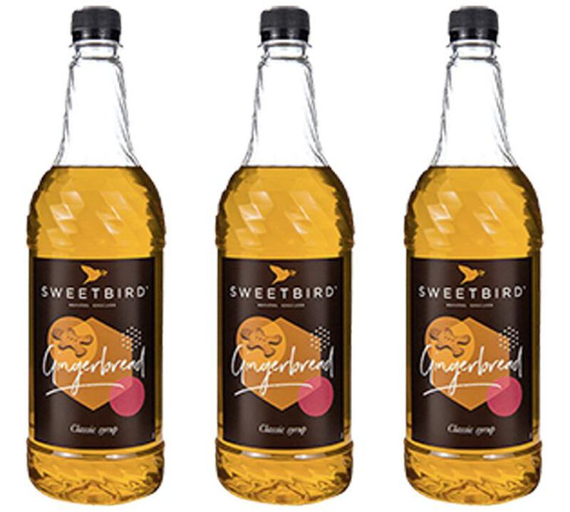 Lot de 3 Sirops Pain d'&eacute;pice 3 x 1L - SWEETBIRD image number 0