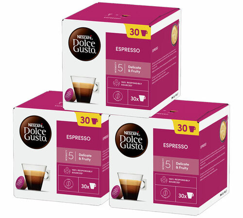 90 Espresso Pods - NESCAFE* DOLCE GUSTO*