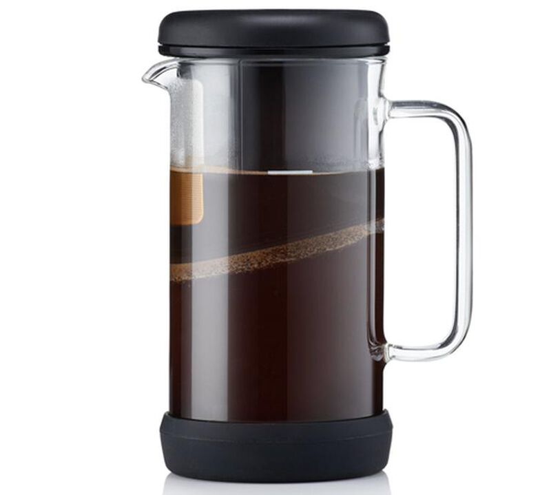 Barista&Co One Brew Coffee and Tea Infuser Black image number 1