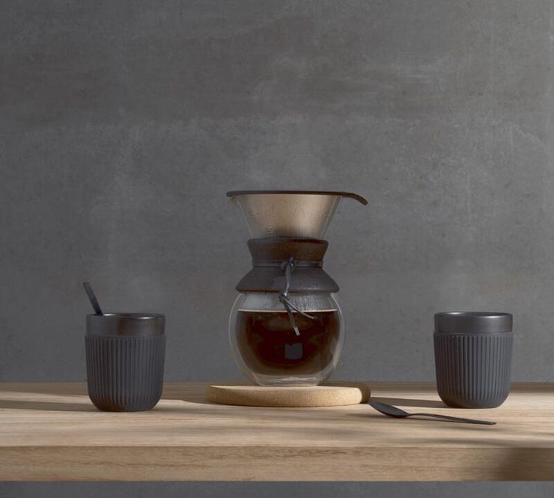 Bodum - Mug Douro doppelwandig 2er Set schwarz 100 ml image number 1