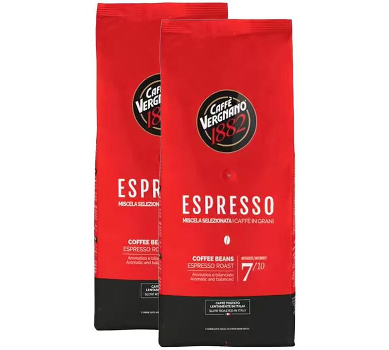 Caff&egrave; Vergnano Coffee Beans Espresso &ndash; 2 x 1kg image number 0