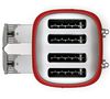 Toaster Smeg TSF03RDEU 4 tranches Rouge image number 4