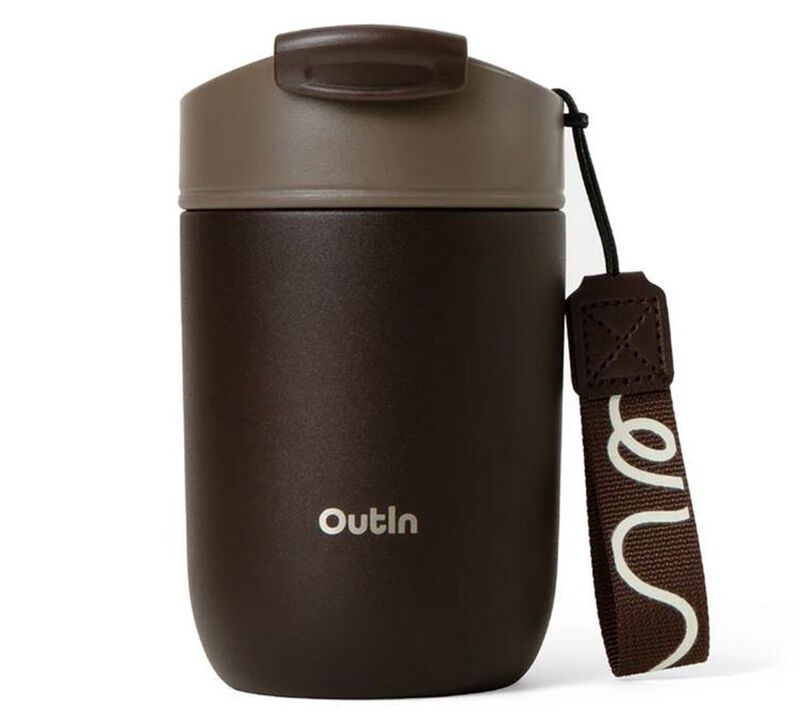 Mug isotherme de voyage Terra Brown -35 cl - OUTIN image number 1