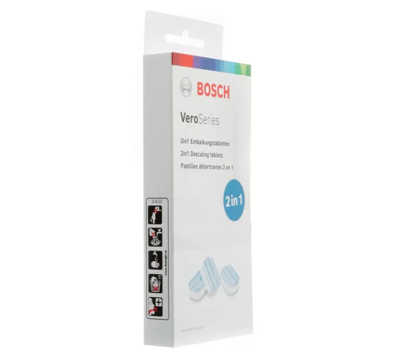 BOSCH 2-in-1 Descaler Tablets for BOSCH Bean-to-cup Machines image number 1