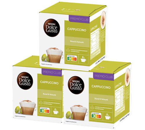 48 Cappuccino Kapseln &ndash; Nescafe* Dolce Gusto*