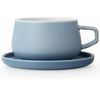 Viva Scandinavia -Tazza ceramica con piattino Hazy Blue 30 cl image number 0