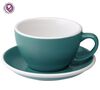 Loveramics - 6 tazze da caffellatte con piattini - Egg Teal 30 cl image number 1